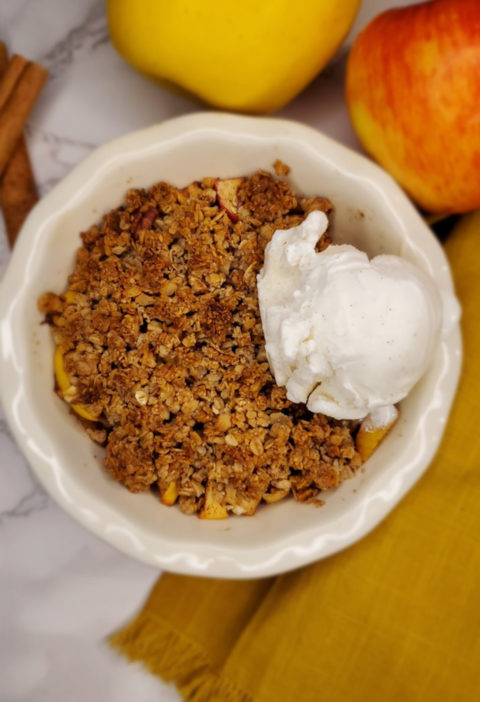 Healthy Apple Crisp