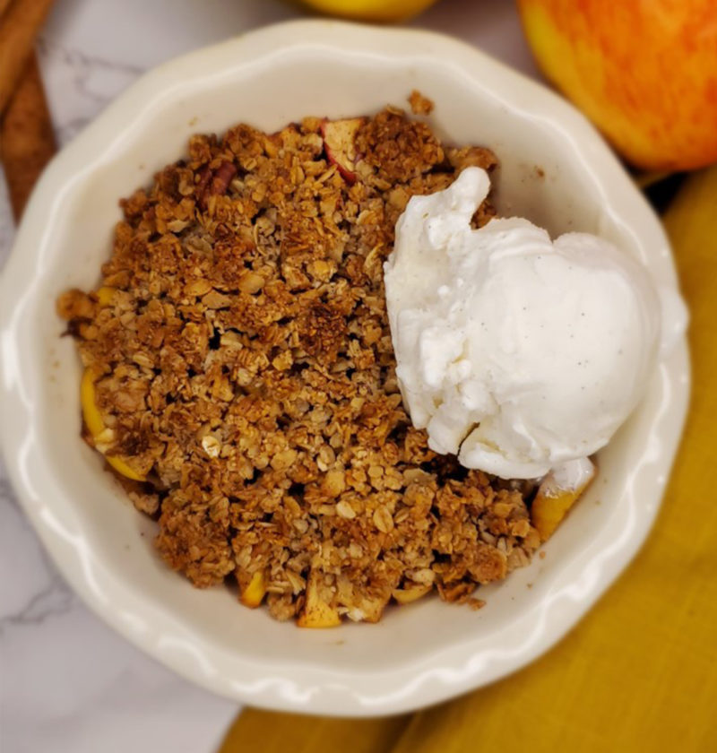 Healthy Apple Crisp