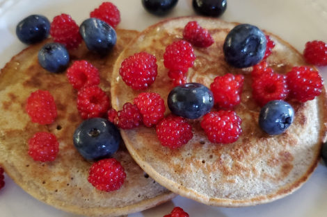 Healthy Oatmeal Banana Pancakes